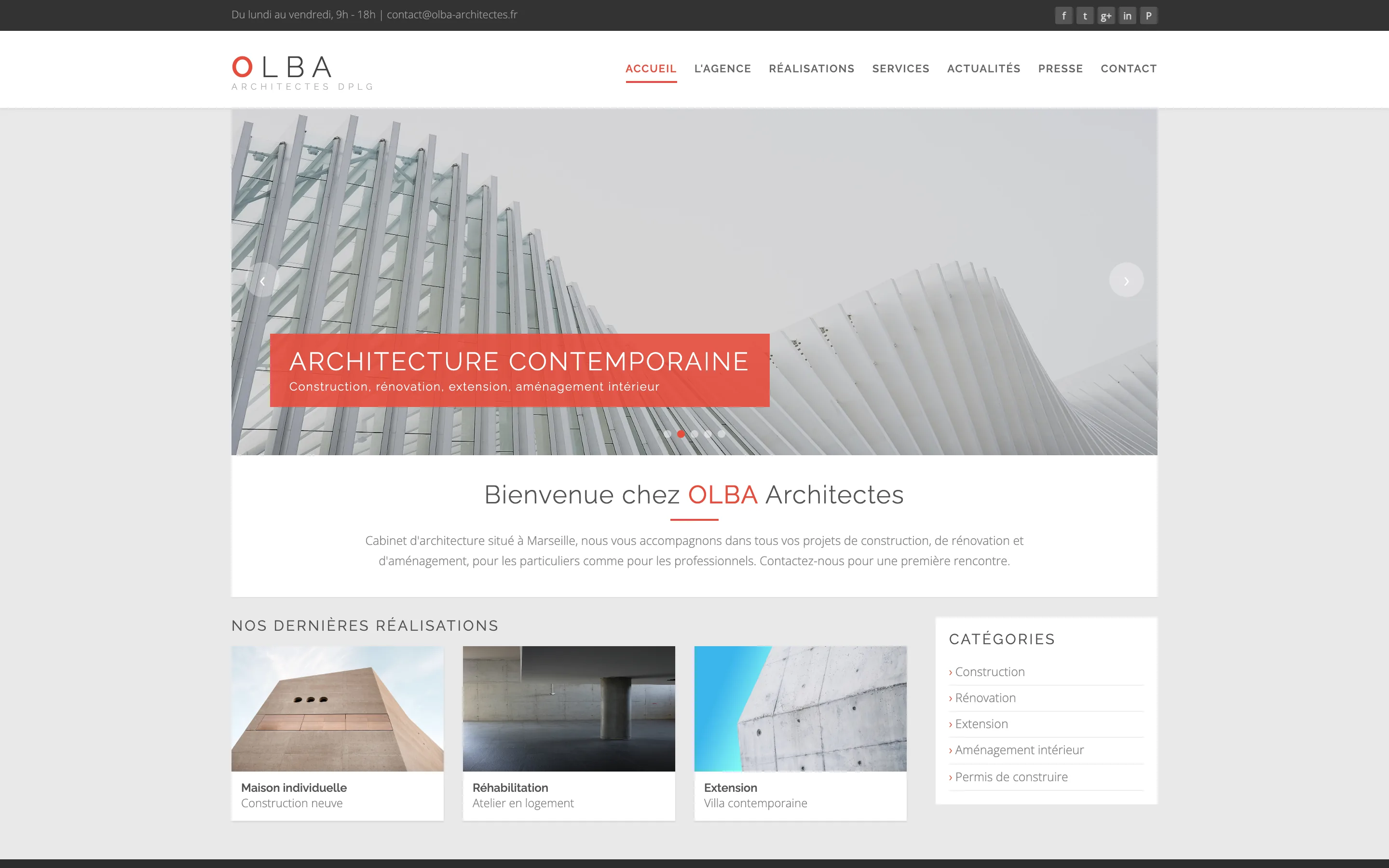 Ancien site Olba Architectes, 2015